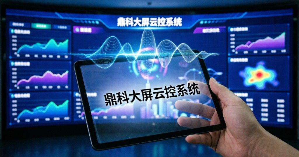 还在零散控屏？指挥中心LED大屏+鼎科大屏云控制系统打造专业调度中枢