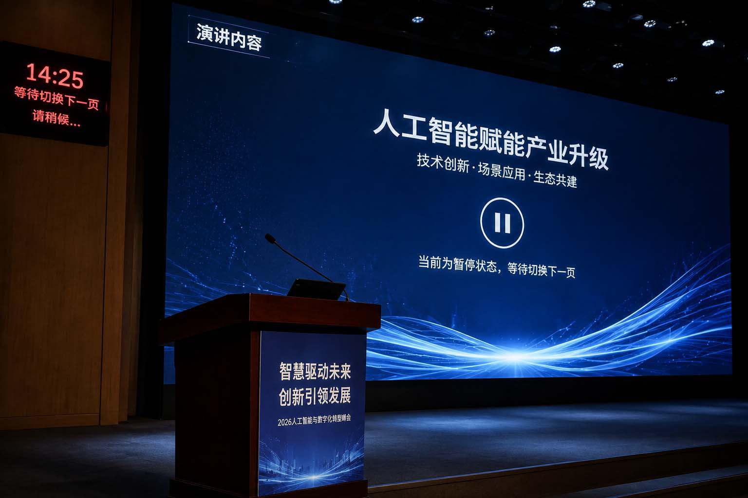 报告厅语音控制怎么实现？演讲者自己切画面调灯光（2026参考）