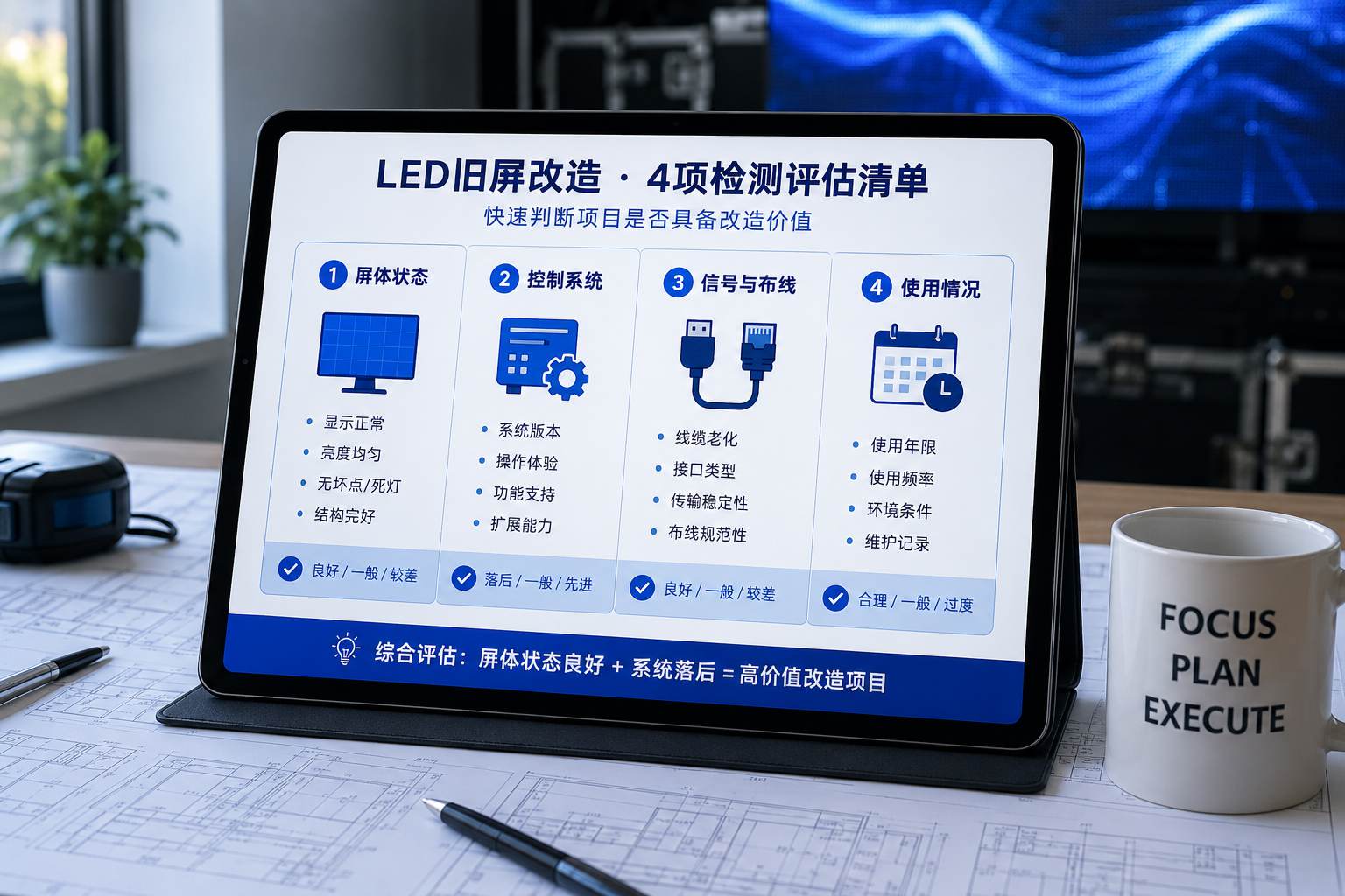 2026年LED大屏旧改从找客户到成交，5步拆完，每一步都能直接抄